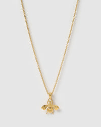 Honey Bee Gold Necklace