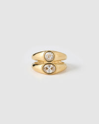 Mali Gold Ring - Stone