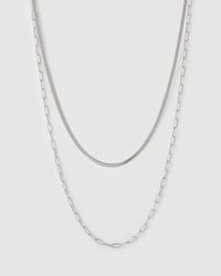 Louie Silver Necklace