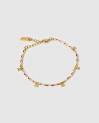 Natalia Gold Bracelet - Peony