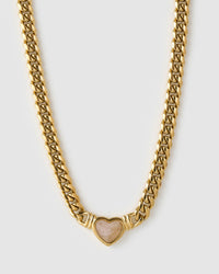 Valentine Necklace - Rose Quartz